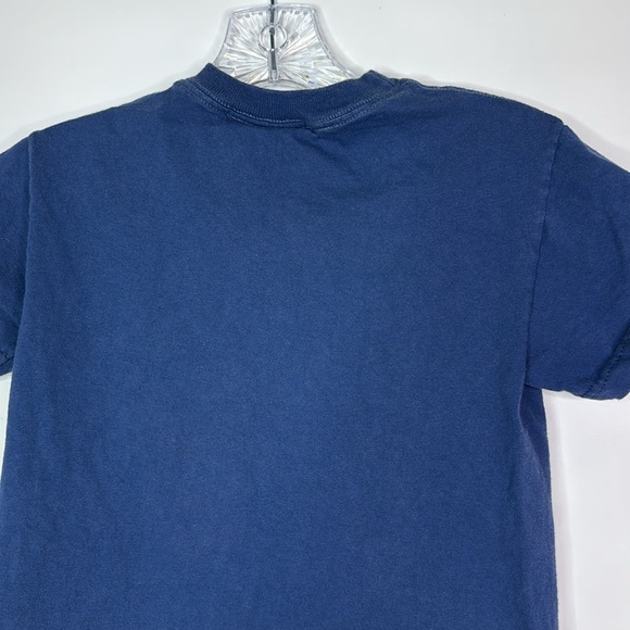 Vintage Mickey & Co Mickey Mouse Blue Short Sleeve Shirt Size Large (7) - Picture 5 of 8